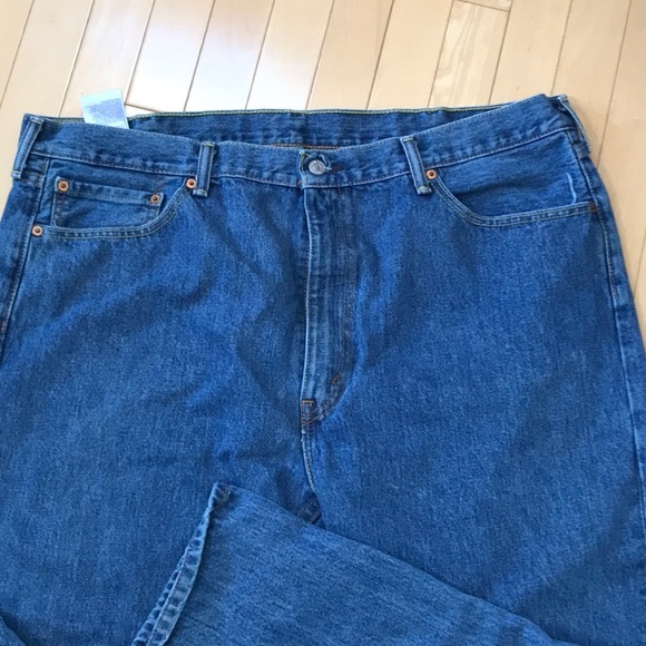 Men’s preowned Levi’s 505 jeans - regular relaxed fit- 42 x 30 - Picture 2 of 8